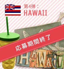 第4弾:HAWAII 応募期間終了