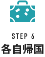 STEP6 各自帰国