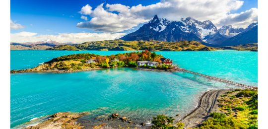 Patagonia, Chile - Torres del Paine, in the Southern Patagonian Ice Field, Magellanes Region of South America